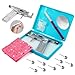 Jazooli Ear Body Pierce Piercing Gun Tools Kit Set with 100 Stainless Steel Metal Studs