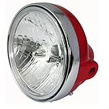  FARO REDONDO 180 MM-HLU7RR ROJO