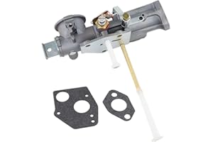 MCHNIC Vergaser mit Dichtung für Briggs & Stratton Motoren 498298 495426 692784 495951 492611 490533, Pulsa-Jet 299437, Agria Balkenmäher 5300, Tielbürger t75, Aggregate, Schiebemäher, Wasserpumpen
