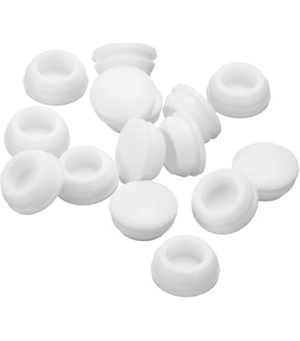 10 Tapones De Silicona Cónicos - Resistencia Alta Temperatura, Diámetro 11-15mm, Para Laboratorio E Industria