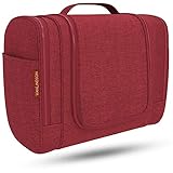 kulturtasche damen groß dm DESIGNED FÜR 14 TAGE URLAUB - Mit den Abmaßen von 28x22x13 cm und einem effektiven Stauvolumen von stolzen 7 LITERN hast du bei deinen zukünftigen Reisen / Urlauben ab jetzt immer alles mit dabei. Nervige Platzprobleme gehören nun der Vergangenheit an.