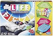 Hasbro Gaming The Game of Life Electronic Board Game, Electronic Banking Unit and Bank Cards, Spin to Win; Gam