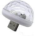 AutoBizarre USB Powered Sound Activated Music Controlled Sensor Mini Disco DJ Light (Multicolour)