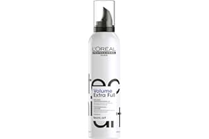 L'Oréal Professionnel, Mousse Coiffante Volume Extra Full, Force 5, Tenue & Volume depuis la Racine, Fini Brillant & Naturel, N'alourdit pas la Fibre, Tecni Art 250 ml
