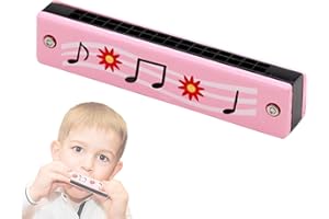 JUGUTA 1 Pièces Harmonica Harmonica pour Débutants Harmonica pour Enfants Harmonica pour Débutants Enfants Étudiants Adultes Joueurs Professionnels