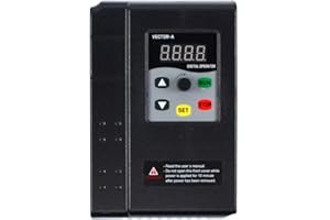 ESTABETER 380V 2.2kw Drehzahlregler Frequenzumrichter, Frequenzwandler V/F Drehzahlregler 3 Phasen Variable Frequency Drive für 3 Phasen Drehstrommotoren