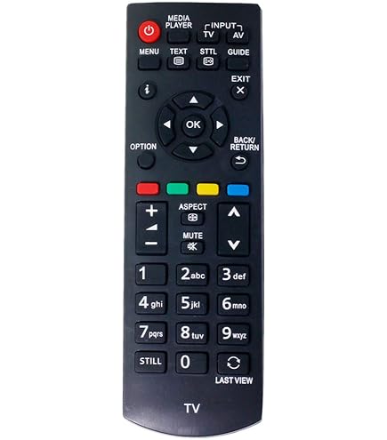 Télécommande De Remplacement Pour TV Panasonic TXL32EM6B / TX-L32EM6E - Modèle Neuf Générique