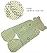 Summer Carts Mats Reusable Stroller Flax Mats Liner for Stroller(Green Bear)