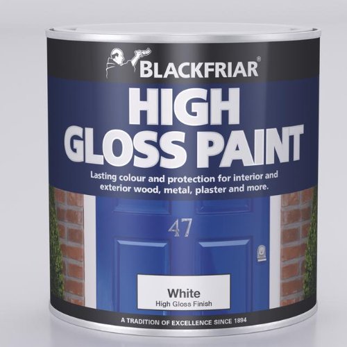 BlackfriarHigh Gloss Finish Paint 1Litre White