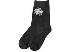 D Design Invent Print! Grandad Black Socks Birthday Gift Present for Men Father's Day Size 6-11