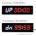 Produktbild Godrelish Crossfit fitness Interval Timer Stopwatch Wall Clock IR Remote Control(14"x4"x1.5")