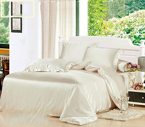 Pure color silk/tencel silk sheetr/single one-piece double people bed sheets-A 200x230cm(79x91inch)