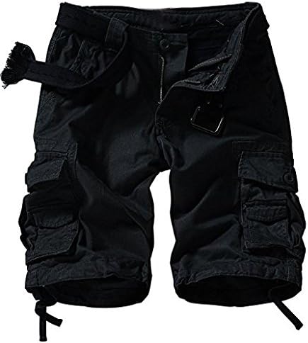 Eshal Fashion Men's Army Twill Combat Pants 6 Pockets Causal Trouser &amp; Cargo Shorts