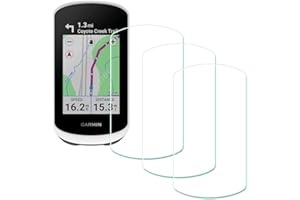 ULBTER Protector de pantalla Aplicable para Garmin Edge Explore 2 Navigator (3 unidades), vidrio templado LCD de 0,3 mm, dureza 9H, antiarañazos, antihuellas, antiburbujas