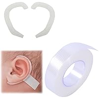 Elfenohren Aufkleber 180 Stk - Unsichtbare Ohrkorrektur Silikon