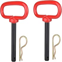 Buyers Hitch Pin With Poly Coated Handle - 1/2 X 4 Inch, Blue Handle, Zinc-Plated Cotter Pin Included - View #8