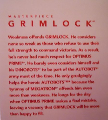 Transformers 2014 Store Exclusive Masterpiece Grimlock Dinobot Leader Mp-3