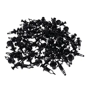 MAXBELL 100 Pieces 8.8mm Hole Car Door Rivet Fastener Trim Panel Retainer Clip