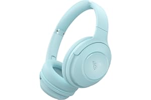 DOQAUS Kopfhörer Kabellos Bluetooth,70Std Kopfhörer Over Ear mit, Bluetooth 5.4 Kpfhörer mit Kabel, 3 EQ-Modi, Kabellos Faltbare HiFi-Stereo für Reisen/Telefon/PC(Blau)