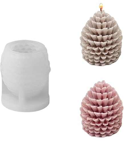 2 Bären-Silikonformen Für Kerzen & Seife – Sitzende Bären, DIY Bastelset
