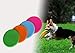 Produktbild spritech (TM) Pet Hunde Frisbee Flying Disc Zahn beständig Outdoor Dog Training Fetch Spielzeug zufällige Farbe