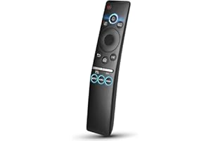 OMAIC Mando a Distancia de Voz para Samsung Smart TV - Compatible con Televisores Samsung con Función de Voz y Botones de Acceso Directo