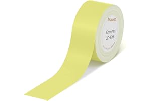 MakeID L1-C - Recarga de cinta etiquetadora, 16 mm x 4 m, etiqueta térmica laminada continua, impermeable, autoadhesiva, compatible con impresoras MakeID
