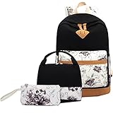 [Anwendung]: Jugendlichen, Schulrucksack , Damen im Freienrucksack , Lässige Daypack, Teenager Leinwand Schulranzen, Cotton City Rucksack, Reisetasche , Wandern Rucksäcke und Laptop / iPad Rucksack usw