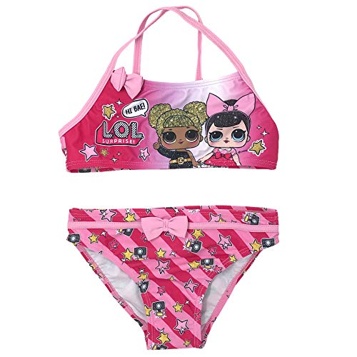 Preisvergleich Produktbild MGA LOL SURPRISE Mädchen Bikini, Pink 7 Jahre