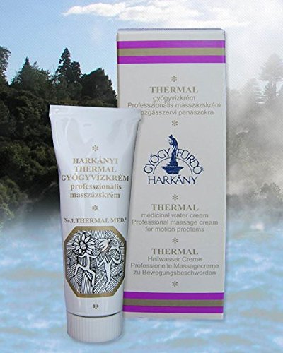 Preisvergleich Produktbild Massagecreme, Schmerzcreme aus THERMAL HEILWASSER von Harkány - Ungarn - 75 gramm