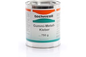 AXPPIN technicoll Gummi-Metallkleber 750 g Dose Kontaktkleber, braungelb