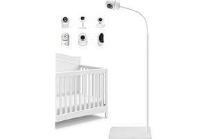VIKOBESS Baby Monitor Mount Floor Stand 67" Adjustable Height Compatible with Nanit Pro,Infant Optics DXR-8 Pro,HelloBaby,VTech,Babysense,or Other Cameras with 1/4 Thread