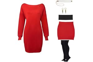 NAHZSAI Yor Forger Costume Spy x Family Cosplay Dress Uniforms Halloween Outfit Full Set for Women