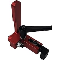 Ferma Per Binario A T - Per Lavorazione Legno | Acciaio | Regolazione Di Precisione | Per Tipo 75 T-Track - Foto 9