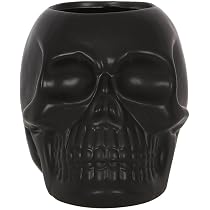 XIAOYU 5-teiliges Halloween-Besteckset – Skelett-Totenkopf-Design, Edelstahl, In Blau