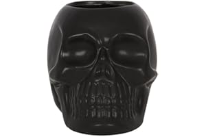 Something Different Badrumset Black Skull Toothbrush Holder Wielokolorowe