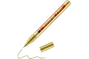 Edding 759712 marker permanentny, 0,8 mm, złoty