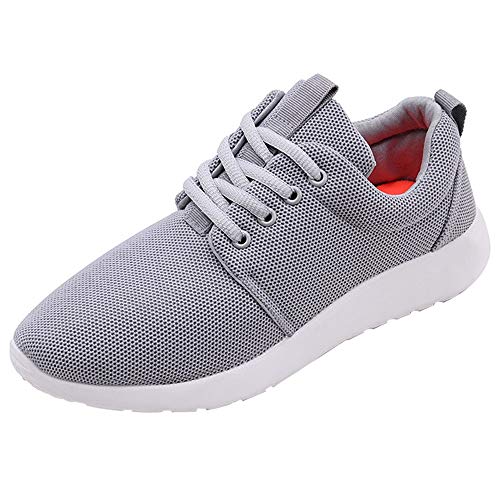 Zapatillas Deportivas,Moda Mujeres Volando Zapatillas Tejidas Casual Running Zapatillas Zapatos Deportivos Mujer Air Cordones Zapatillas de Running Fitness Sneakers