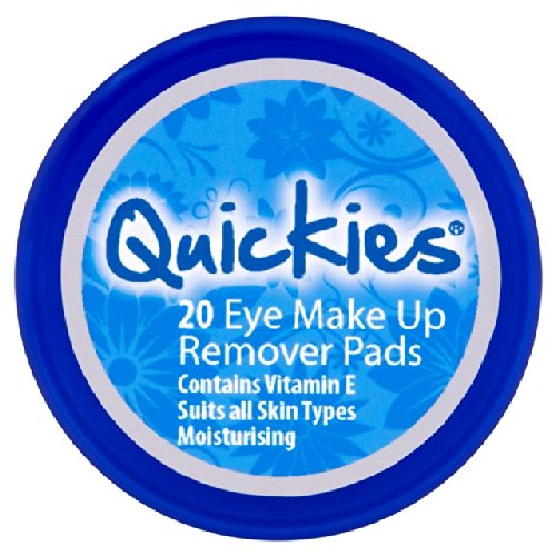 Quickies Eye Make Up Remover Pads 20 per pack