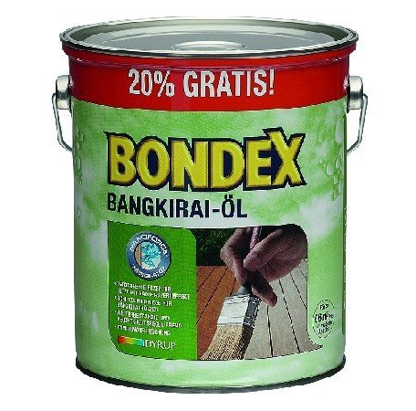 3 L Bondex Bangkirai Öl 7121 Bangkirai