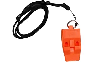 BEALIFE Högt och krispigt ljud visselpipa domare fotboll fotbollssituationer lämplig för professionella lärare och utomhusaktiviteter domare fotboll högt och krispigt ljud, Orange, 5x2.5 cm