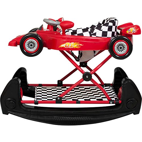 PREMIUM Lauflernhilfe / Babyschaukel mit Spielcenter (RENNAUTO-DESIGN) - 3