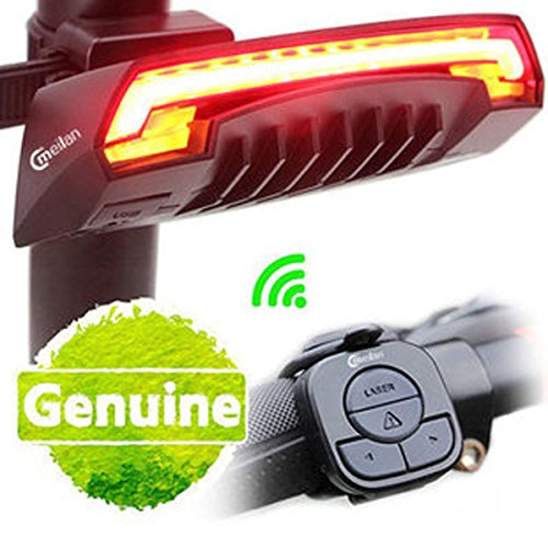 Preisvergleich Produktbild XNRHH Neue Charme Blaue X5 Intelligente Drahtlose Fernsteuerungs-Fahrrad-Rücklichter Drehen Signale USB-aufladende LED-Lichter