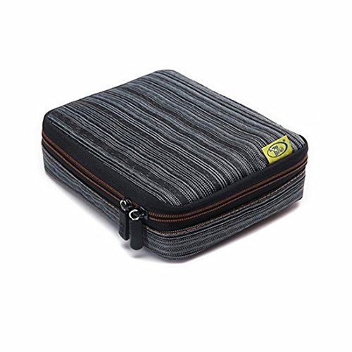 ITraveller Mehrfachfunktion Universal Travel Tragen Tragbarer Organizer-Kasten-Beutel-Kasten-Abdeckung für kleine Elektronik-Zubehör, USB-Kabel, Festplatte, Energien-Bank, Power Adaptor Medium