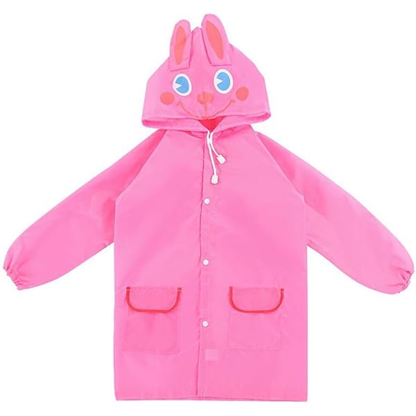 Vicloon Lot De 2 Ponchos De Pluie Réutilisables En EVA Avec Capuche