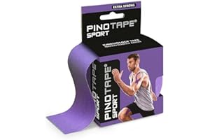 PINOTAPE Pinolino 45083 Pino Tape Pro Sport Neon Purple 5 cm x 5 m