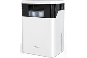 CONOPU Deumidificatore, 4 Semiconduttori, 1700ml/Giorno, Deumidificatore Casa per 30 m², 3 Modalità Intelligenti e LED Tempo Reale, Sbrinamento Automatico, Silenzioso a 33 dB, 24 Ore Timer