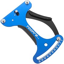 Saycker Set 13 Chiavi Per Raggi Bicicletta Con Tensiometro - Misuratore Tensione Raggi, Leve Copertoni, Chiavi Valvola, Attrezzo Riparazione Ruota