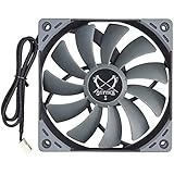 Scythe SU1225FD12L-RDP ventilateur, refroidisseur et radiateur Boitier PC 12 cm Noir, Gris