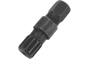 SG Store 1 Pz Strumento Di Rimozione Del Perno Della Cerniera 91-78310 18-9861 Chiave A 12 Denti In Acciaio Compatibile Con MerCruiser Z-drive Sterndrive Alpha Black